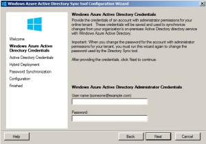 how to sync office 365 to active directory