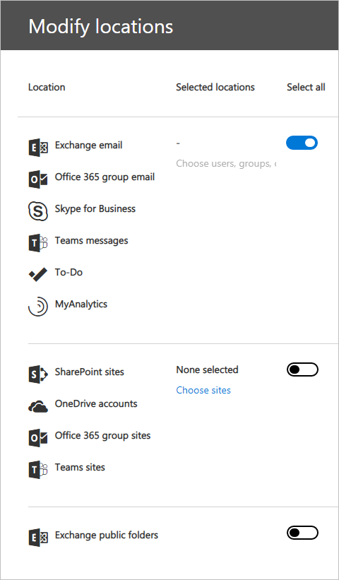 How to export Office 365 mailboxes to pst Select location