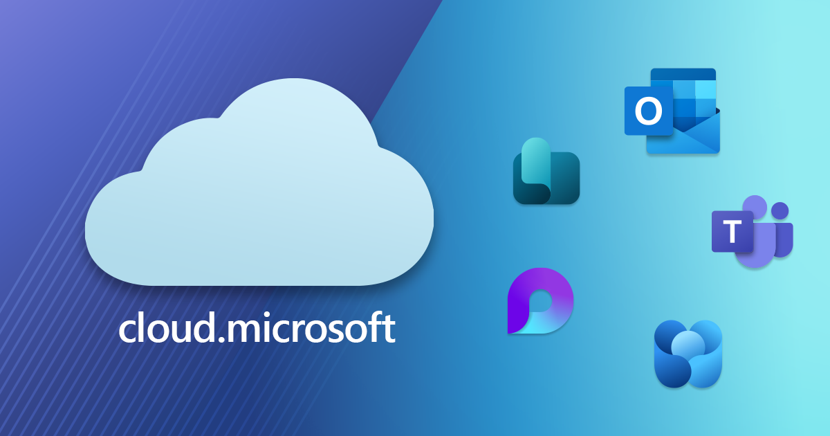 cloud.microsoft – the new Microsoft domain for services