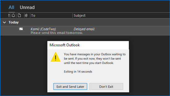 How to delay sending an email in Outlook - a quick guide