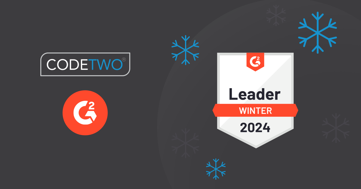 CodeTwo Named Leader In G2 S Reports For Winter 2024 Season   G2 Leader Winter2024 OG Image 