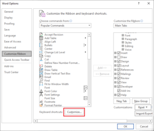 Disabling the Read Aloud functionality in Outlook and Word