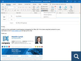 add email signature in outlook office 365