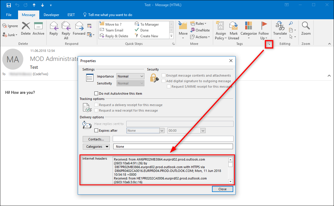 Understanding Basic Mail Related Terms Message Header Reply Separator 