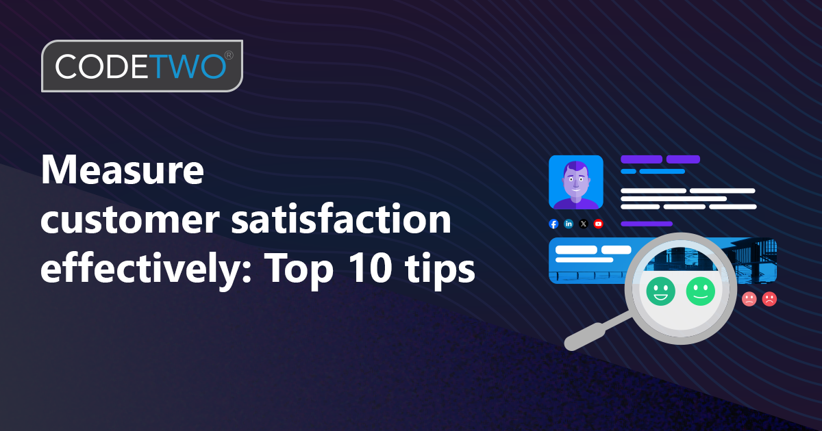 How to measure customer satisfaction effectively | Infographic